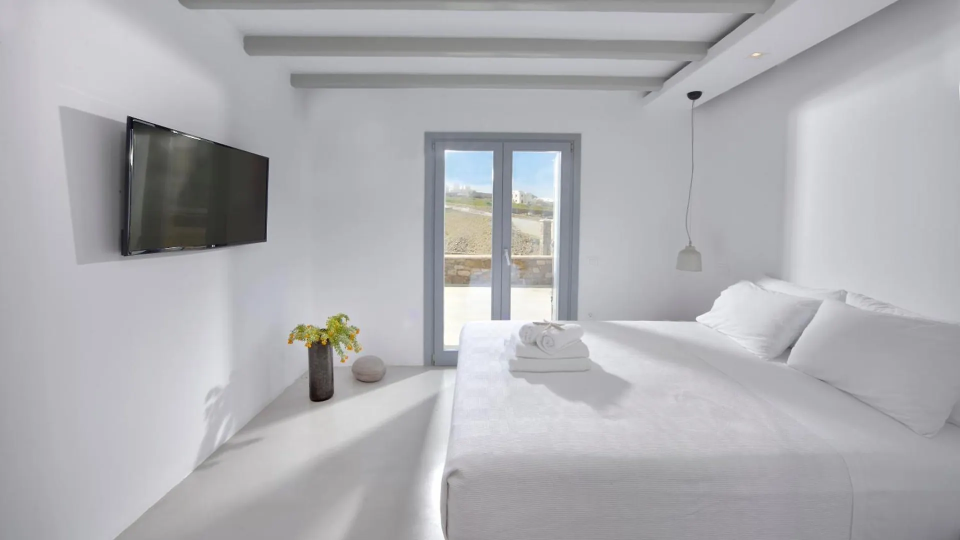 Villa Sapphire 6Bed With Pool And Hot Tub In Ornos 奥诺斯