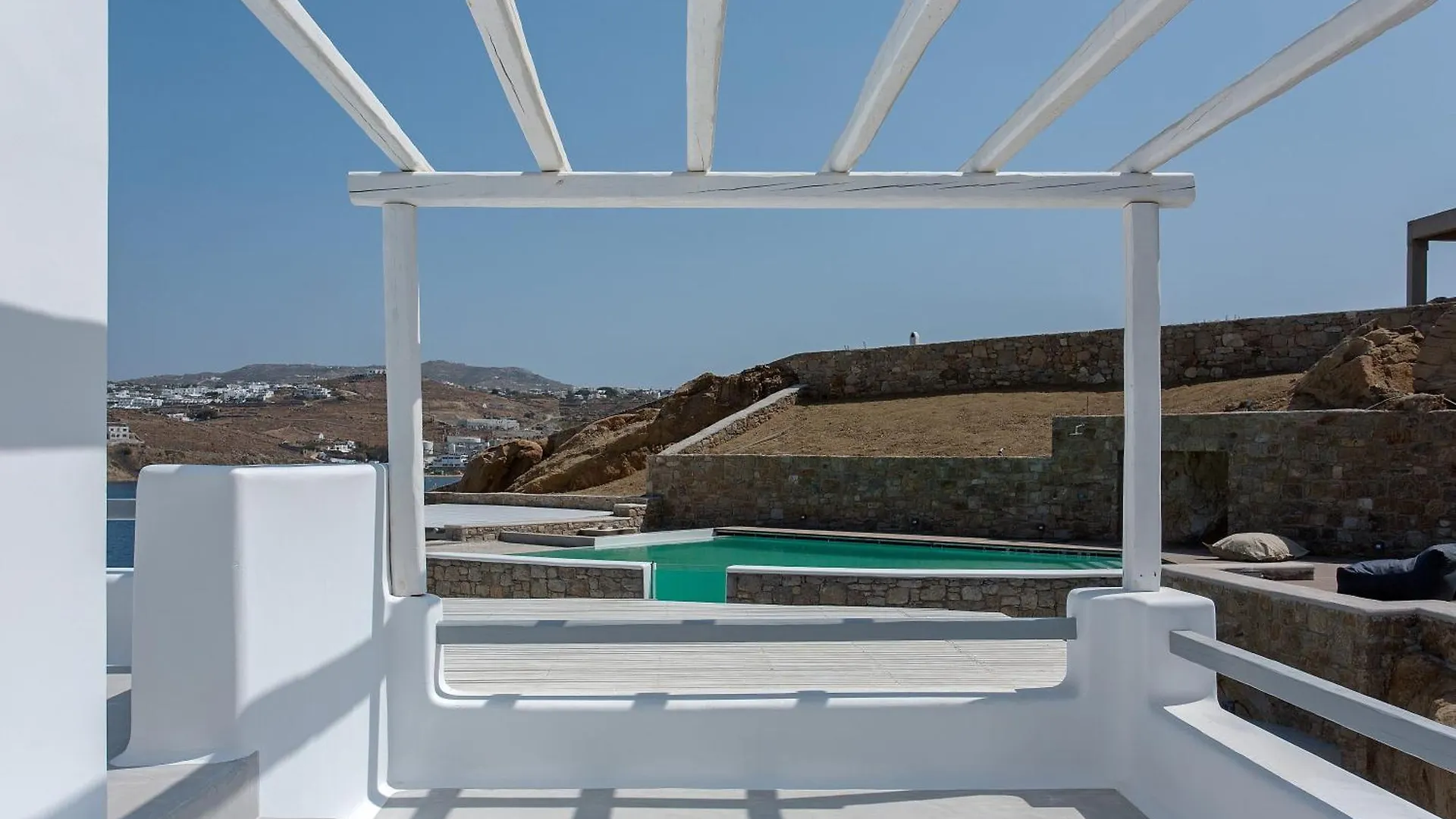 Villa Sapphire 6Bed With Pool And Hot Tub In Ornos 希腊
