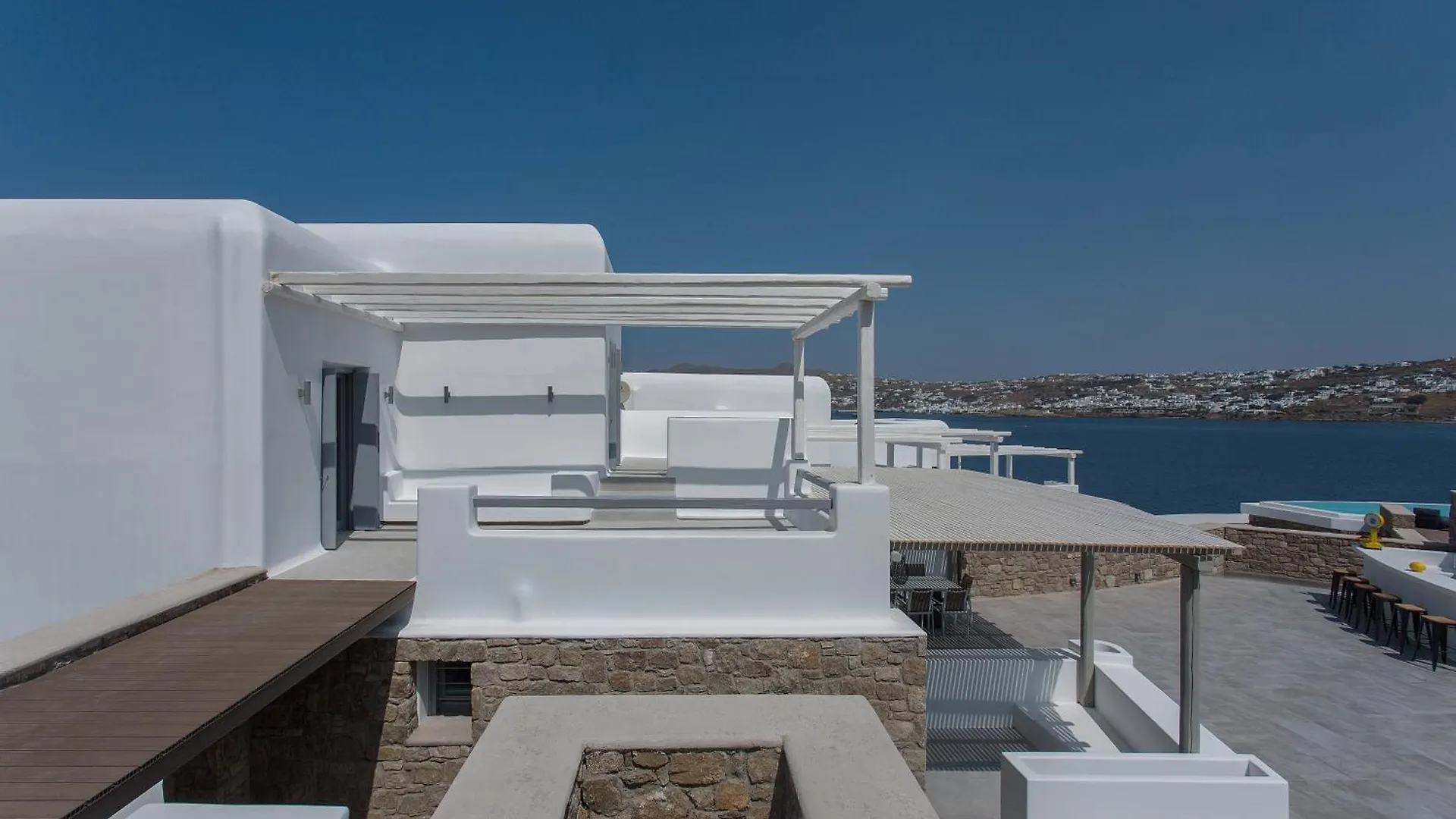 Villa Sapphire 6Bed With Pool And Hot Tub In Ornos 奥诺斯
