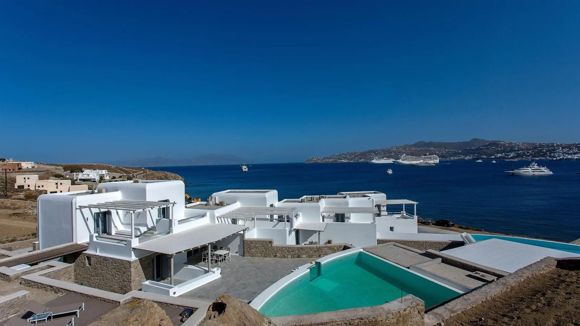 Villa Sapphire 6Bed With Pool And Hot Tub In Ornos
