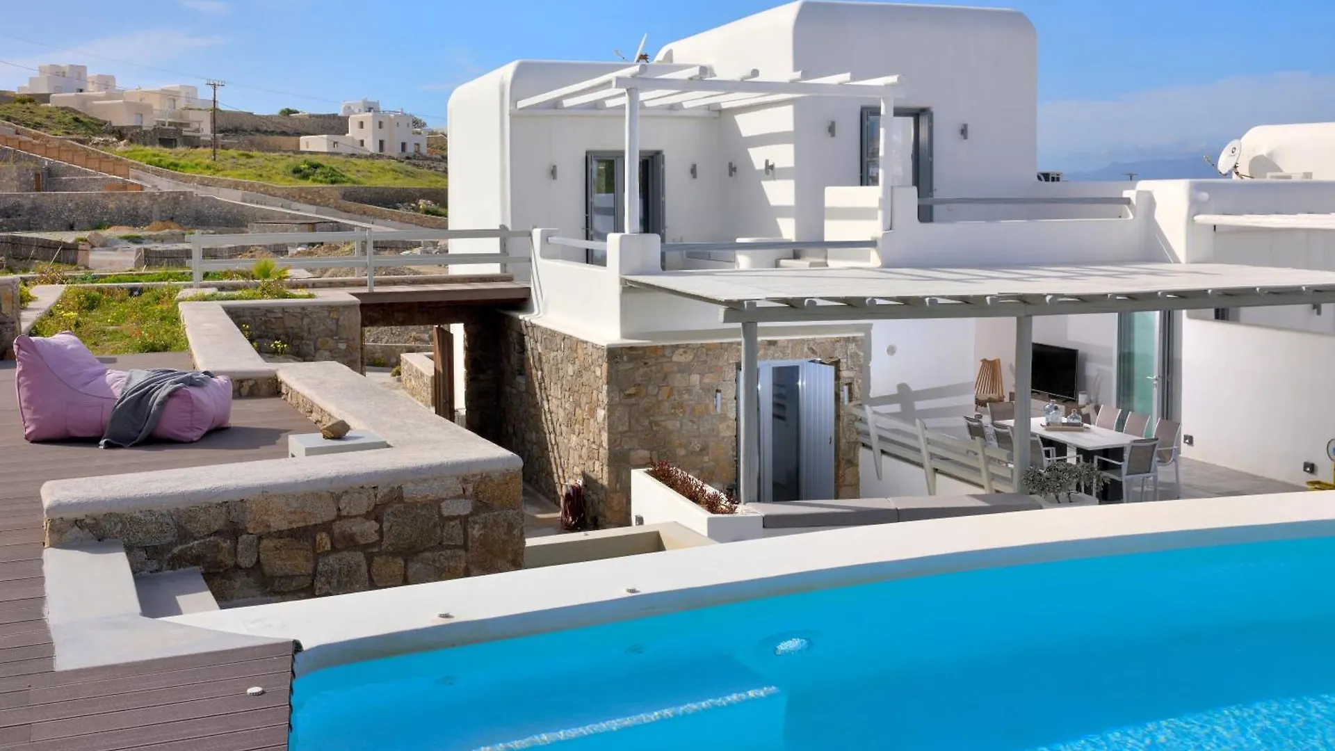 Villa Sapphire 6Bed With Pool And Hot Tub In Ornos
