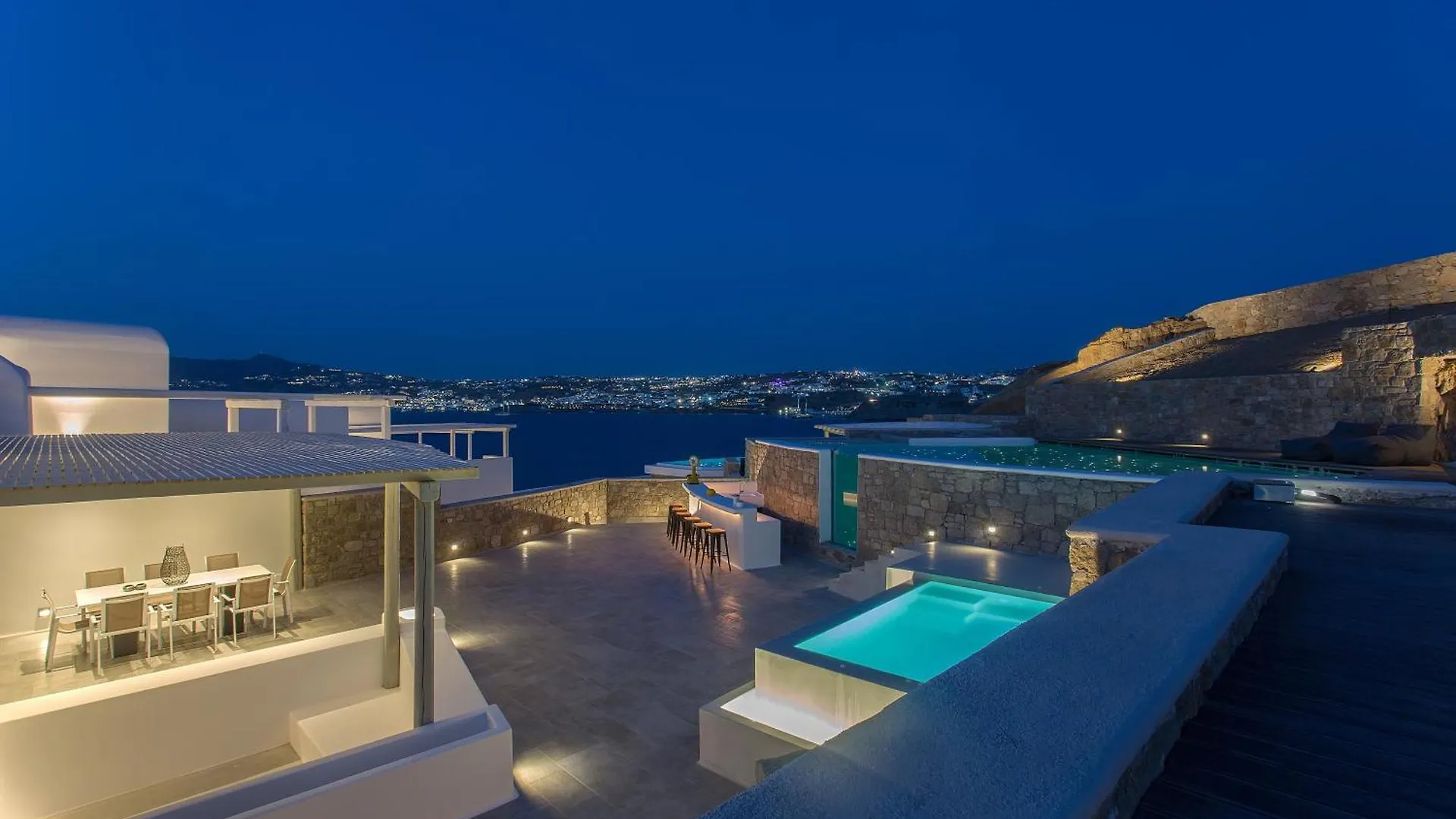 Villa Sapphire 6Bed With Pool And Hot Tub In Ornos 希腊